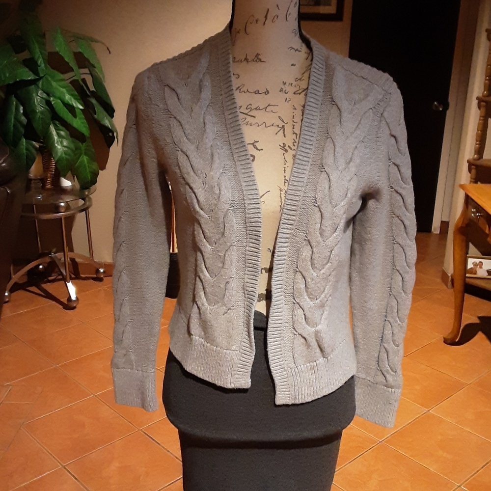 HALOGEN Gray SWEATER - Picture 2 of 5